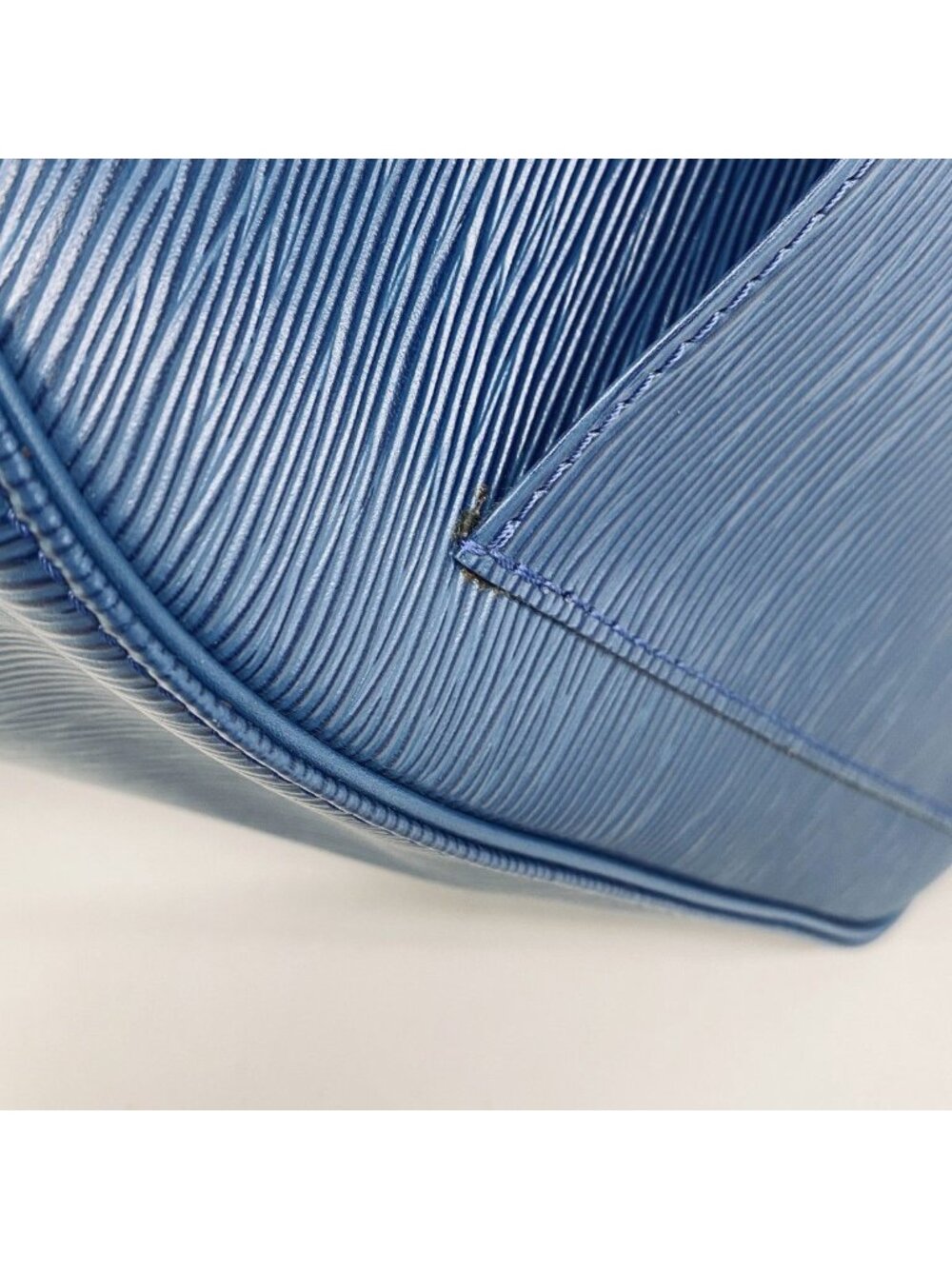 ★SOLD★ Louis Vuitton Boston Bag Epi Keepall 50 Toledo Blue - Picture 8 of 10